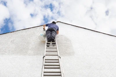 Peinture extérieure à Fontarèches — façades et ravalement